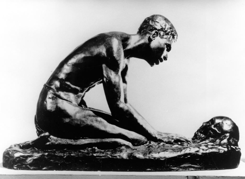 The Talking Skull, 1939, Bronze